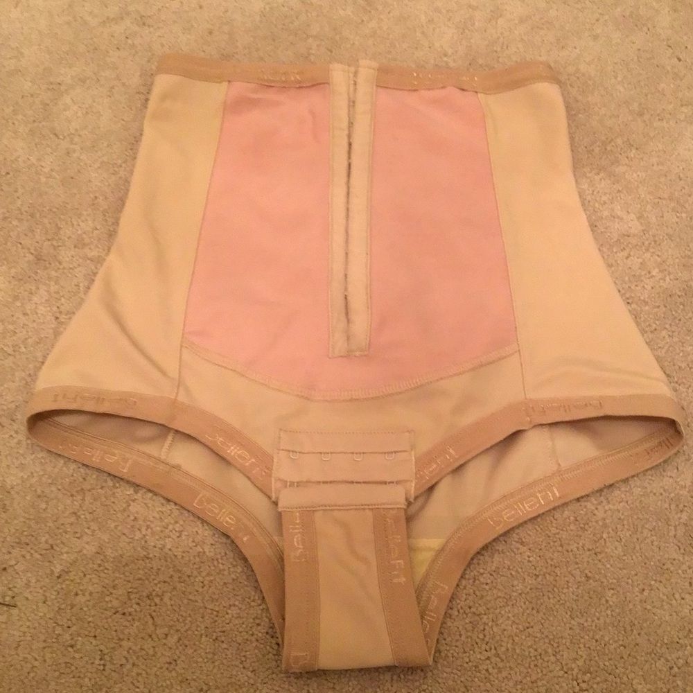 Bellefit Dual Close Postpartum Girdle for C-Section or Natural Birth Size S